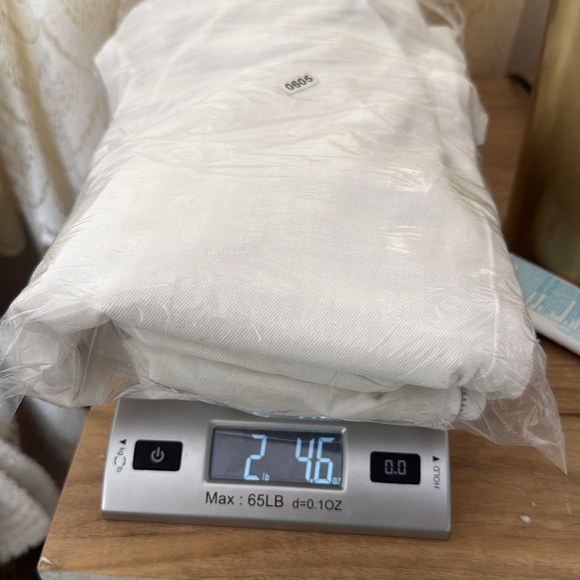 Frame Denim Scallop Edge Overalls White Jeans - Picture 12 of 12